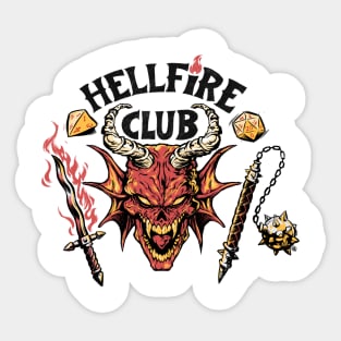 Demon Club Sticker